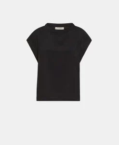 Blouse En Acetate De Soie Curacao - Noir