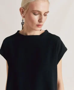 Blouse En Acetate De Soie Curacao - Noir