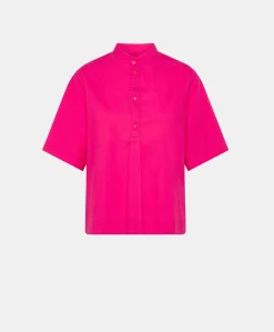 Blouse En Popeline Mialli - Fuchsia