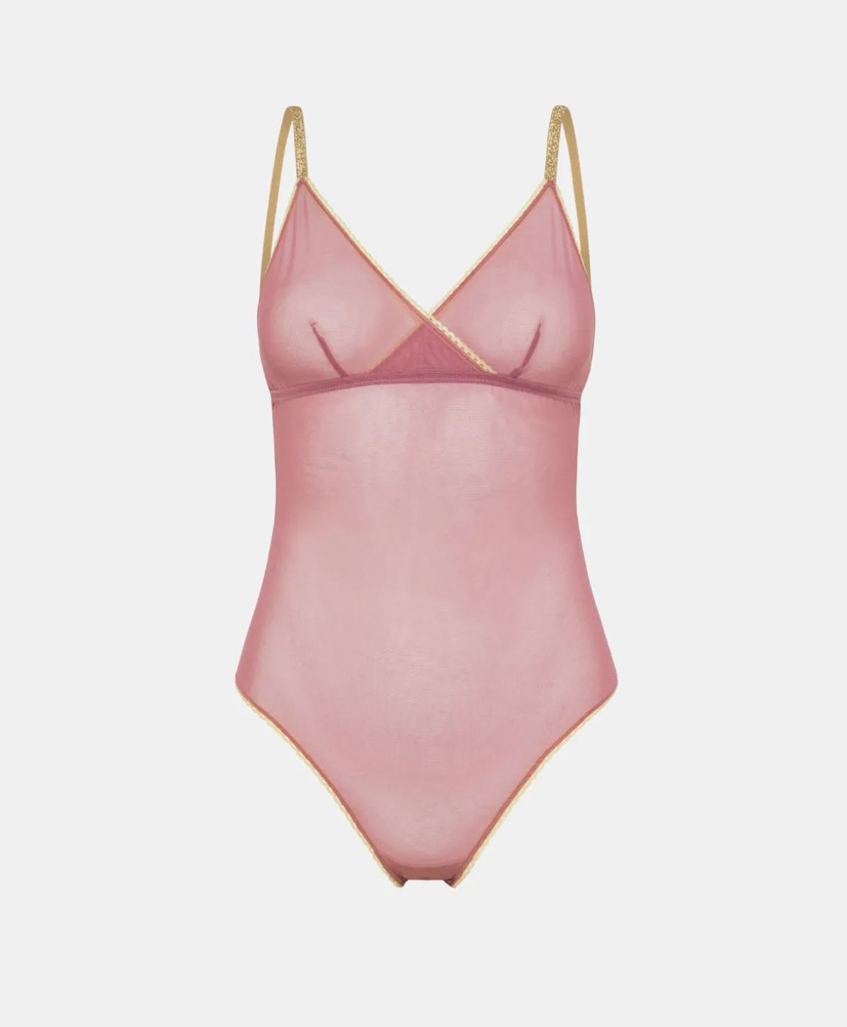 Body Tore En Tulle - Rose Antique