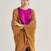 Cardigan Divina Perlata Lurex - Caramel