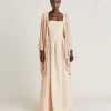 Cardigan Divina Perlata Lurex - Poudre