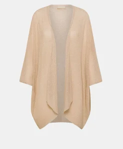 Cardigan Divina Perlata Lurex - Poudre