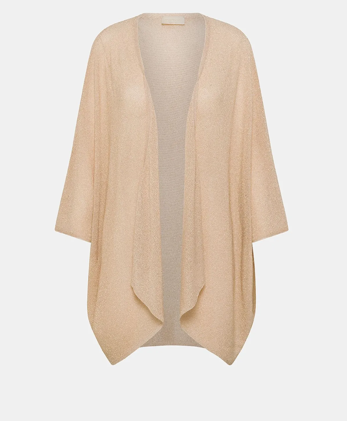 Cardigan Divina Perlata Lurex - Poudre