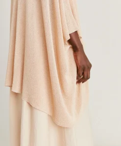 Cardigan Divina Perlata Lurex - Poudre
