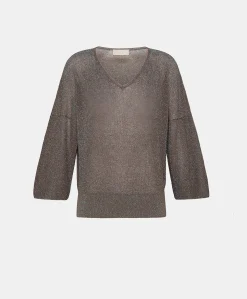 Cardigan Lurex Perle Fresno - Ecorce