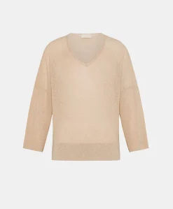 Cardigan Lurex Perle Fresno - Poudre