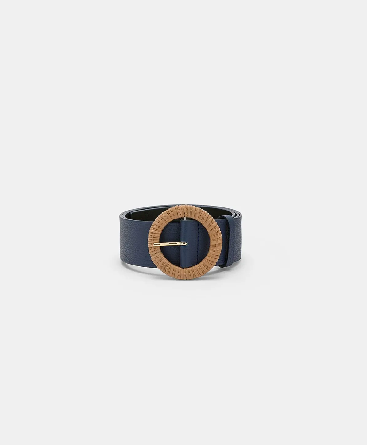 Ceinture En Cuir Adah - Bleu