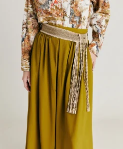 Ceinture Millor Avec Frange - Sable/Creme