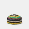 Chapeau En Raphia Raye Conejitax - Multicolore