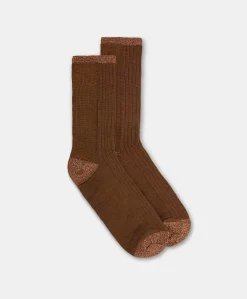Chaussettes Costa Flamenco De Vanise - Marron