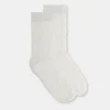 Chaussettes Sal Avec Logo Jacquard - Blanc