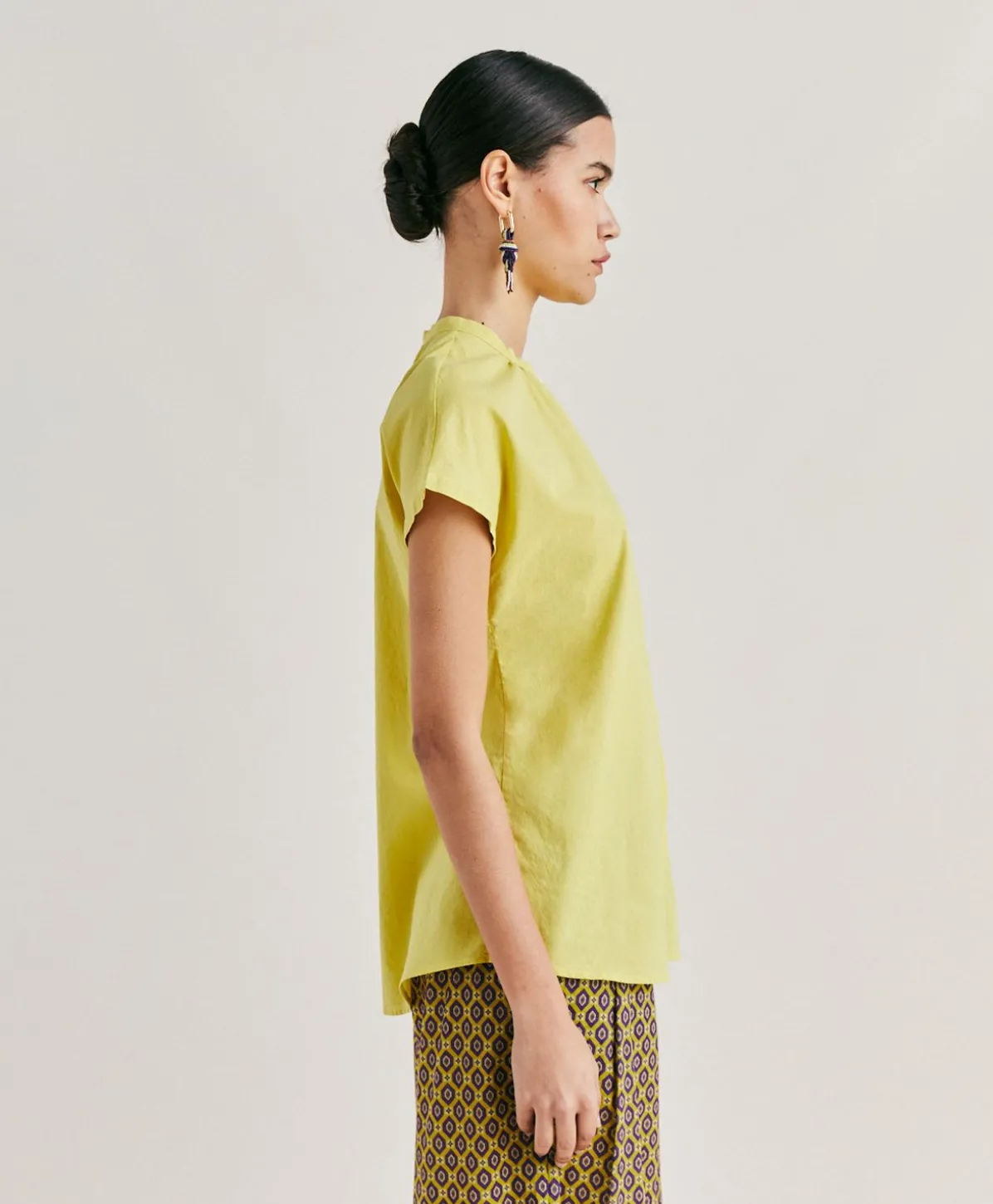 Chemise Artora En Voile De Coton - Acide