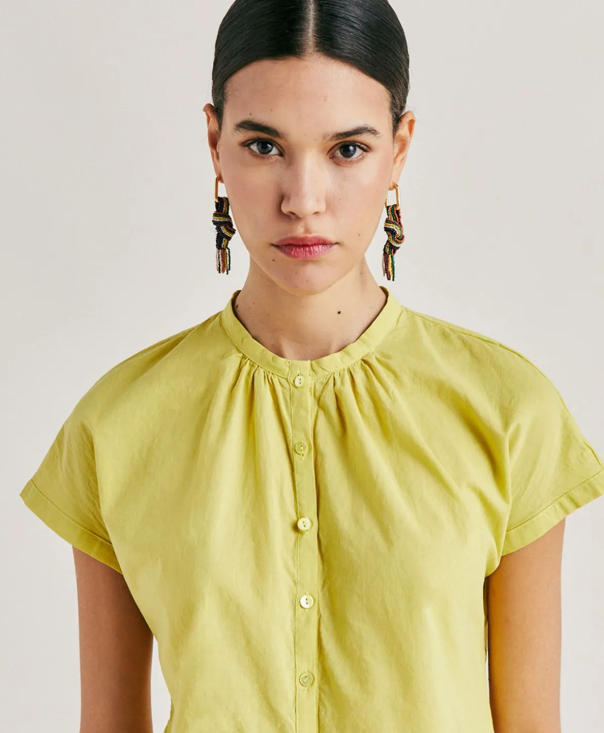 Chemise Artora En Voile De Coton - Acide