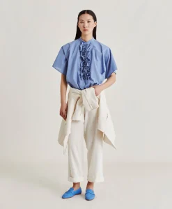 Chemise Berenice Avec Voile De Coton - Dusty