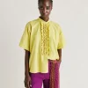Chemise Berenice En Voile De Coton - Acide