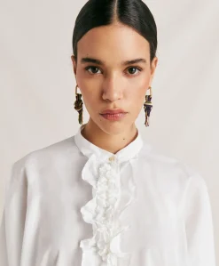 Chemise Berenice En Voile De Coton - Creme