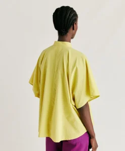 Chemise Berenice En Voile De Coton - Acide