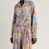 Chemise Crepe De Chine - Multicolore Ceruleen