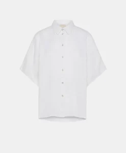 Chemise En Lin Elafonissi - Blanc Optique