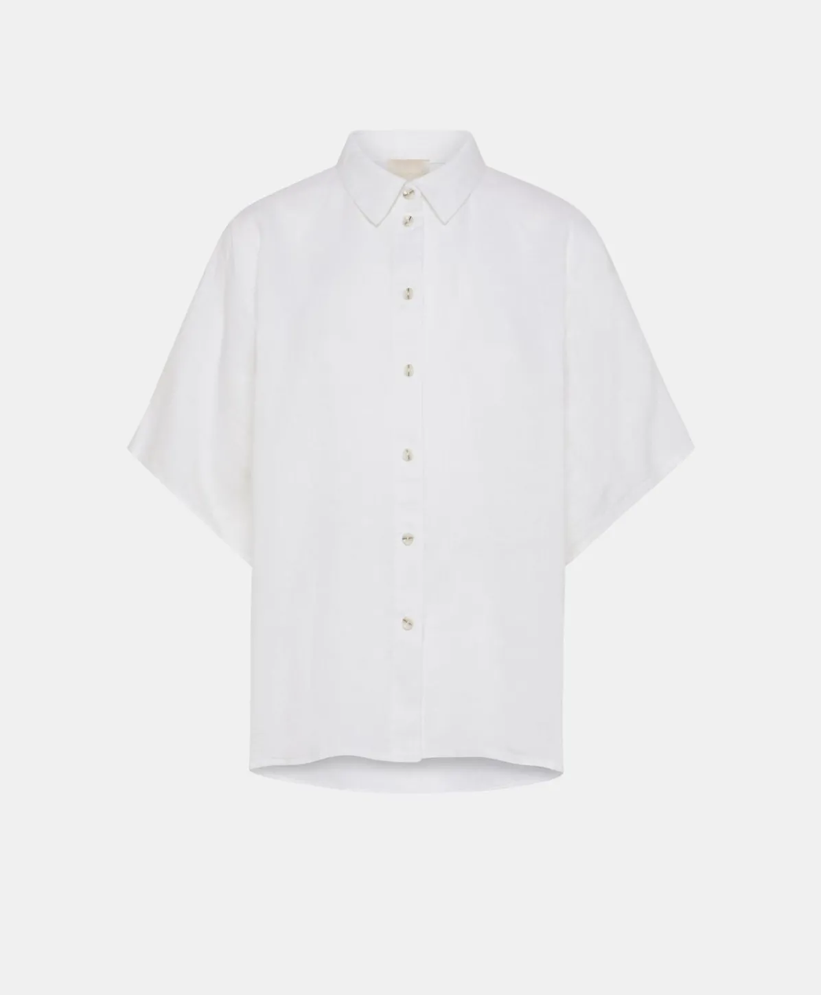 Chemise En Lin Elafonissi - Blanc Optique