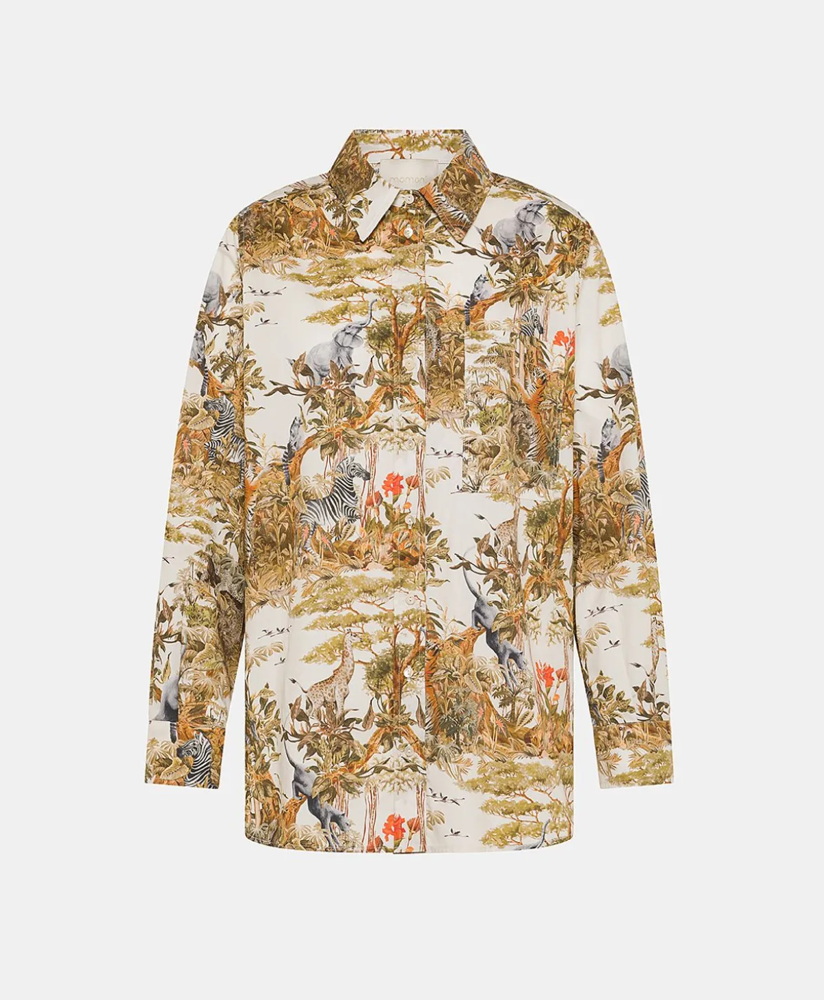 Chemise En Popeline Ostina - Creme / Multicolore