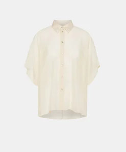 Chemise Jacquard Brooklyn Cupro - Creme