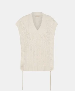 Chemise Maille Mixte Arene - Creme
