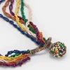 Collier Rubiela Avec Perles - Vert/Multicolore