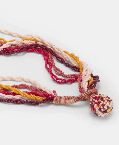 Collier Rubiela Avec Perles - Brule/Multicolore