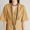 Collier Vidrier Avec Perles - Cacao Multicolore