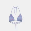 Costume De Marine Triangle - Bleutte/Fuchsia