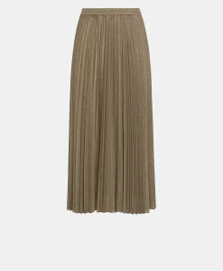 Jupe Emi En Jersey Lurex - Boue