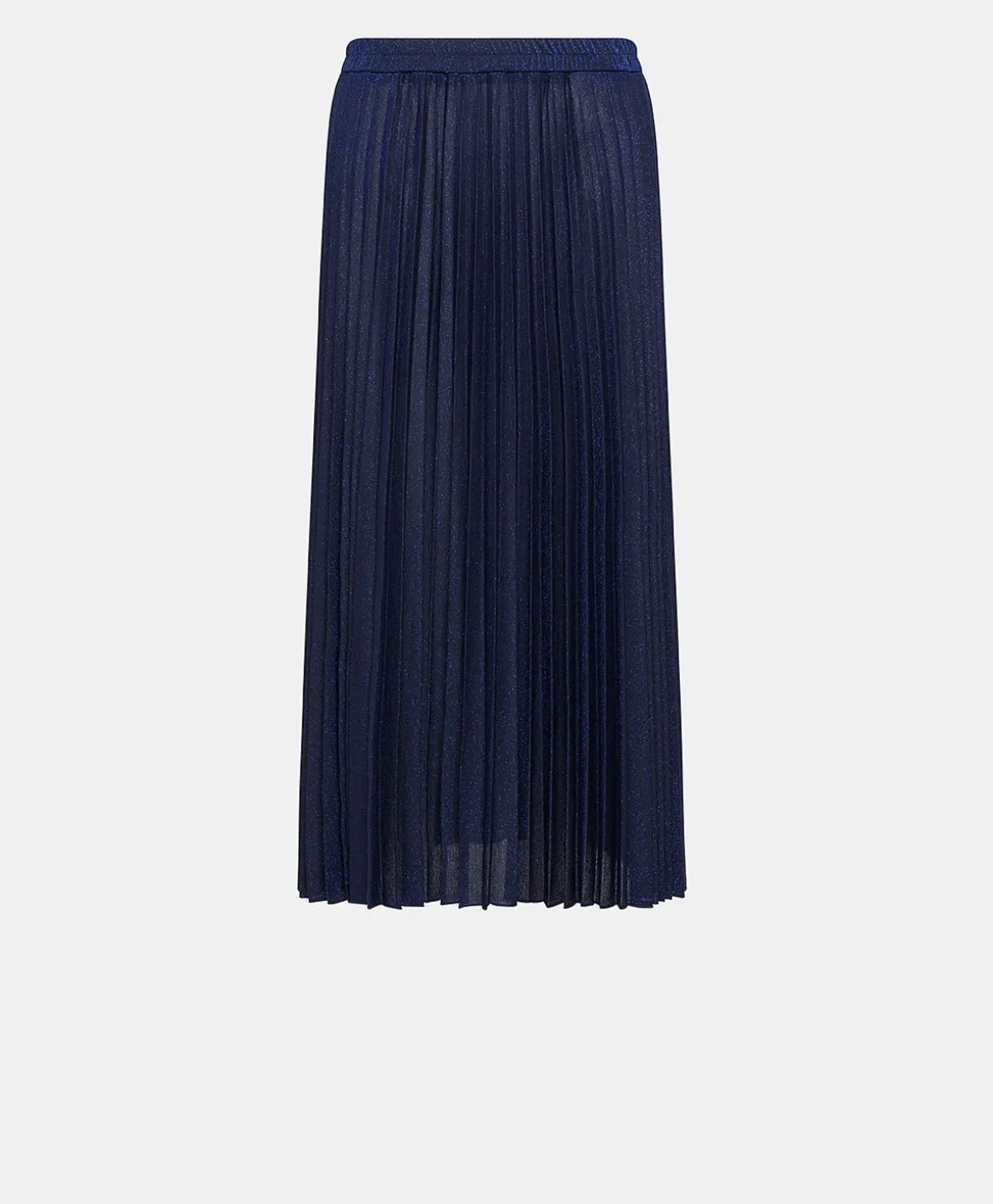 Jupe Emi En Jersey Lurex - Bleute