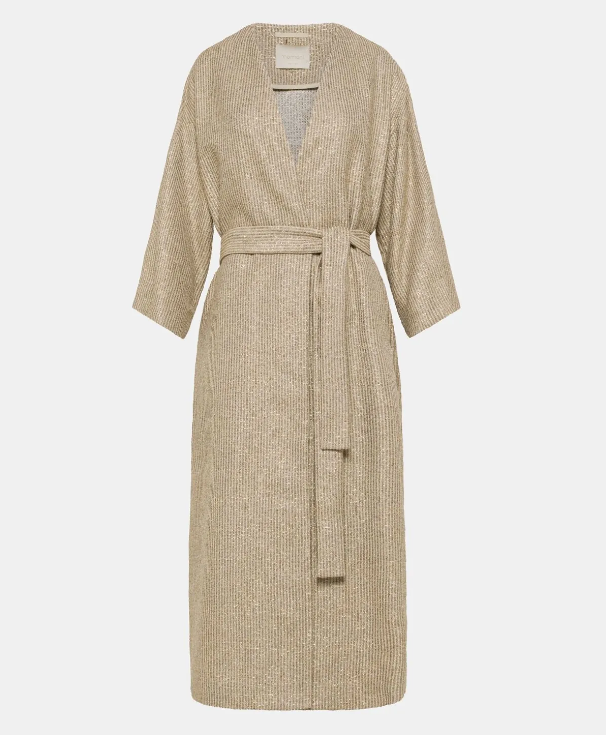 Manteau Calla A Mat Lurex - Sable Multicolore