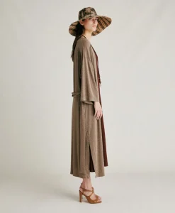 Manteau Calla Lurex Jersey - Boue