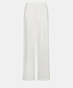 Pantalon Aspen En Lin Uni - Blanc Optique