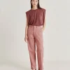 Pantalon Denim Bis Fuchsia - Rose Antique