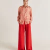 Pantalon En Acetate De Soie Aspen - Azalee