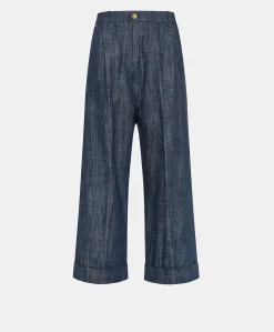 Pantalon En Denim Grecale - Bleu Jean