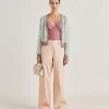 Pantalon En Gabardine Olivina - Bourgeon