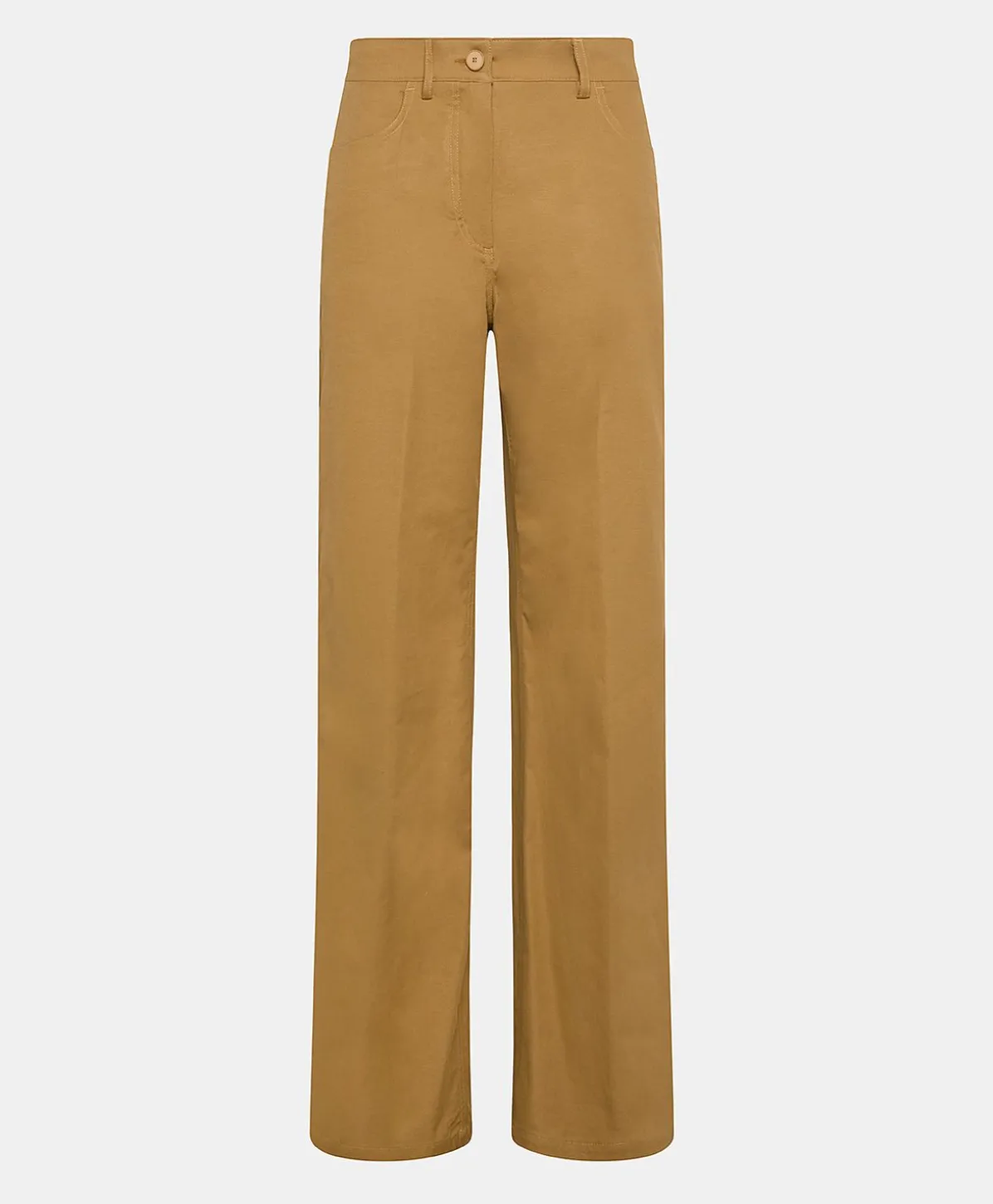 Pantalon En Gabardine Olivina - Caramel