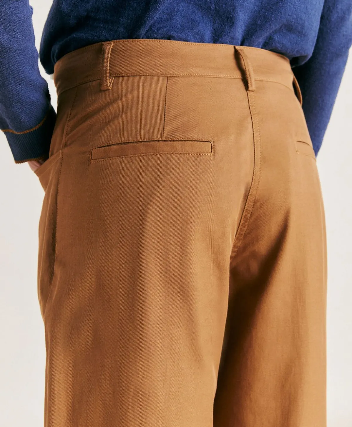 Pantalon En Gabardine Olivina - Caramel
