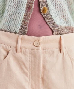 Pantalon En Gabardine Olivina - Bourgeon