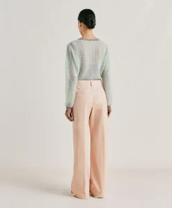 Pantalon En Gabardine Olivina - Bourgeon