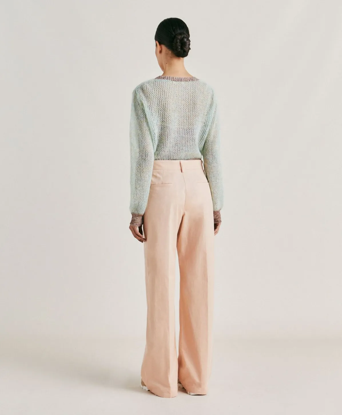 Pantalon En Gabardine Olivina - Bourgeon