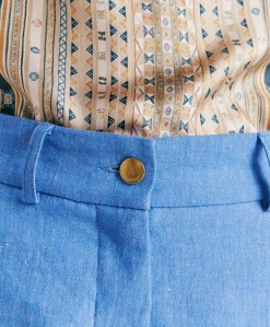 Pantalon En Jean Leger Joy - Bleu Clair
