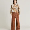 Pantalon En Jean Lora - Cigare