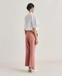 Pantalon En Jean Lora - Rose Antique