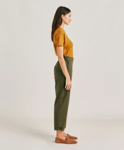 Pantalon En Popeline Idaho - Armee